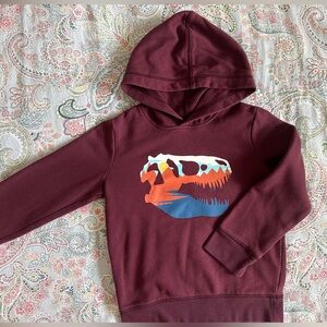 Jumping Beans Dinosaur Fleece Hoodie Boys Size 6